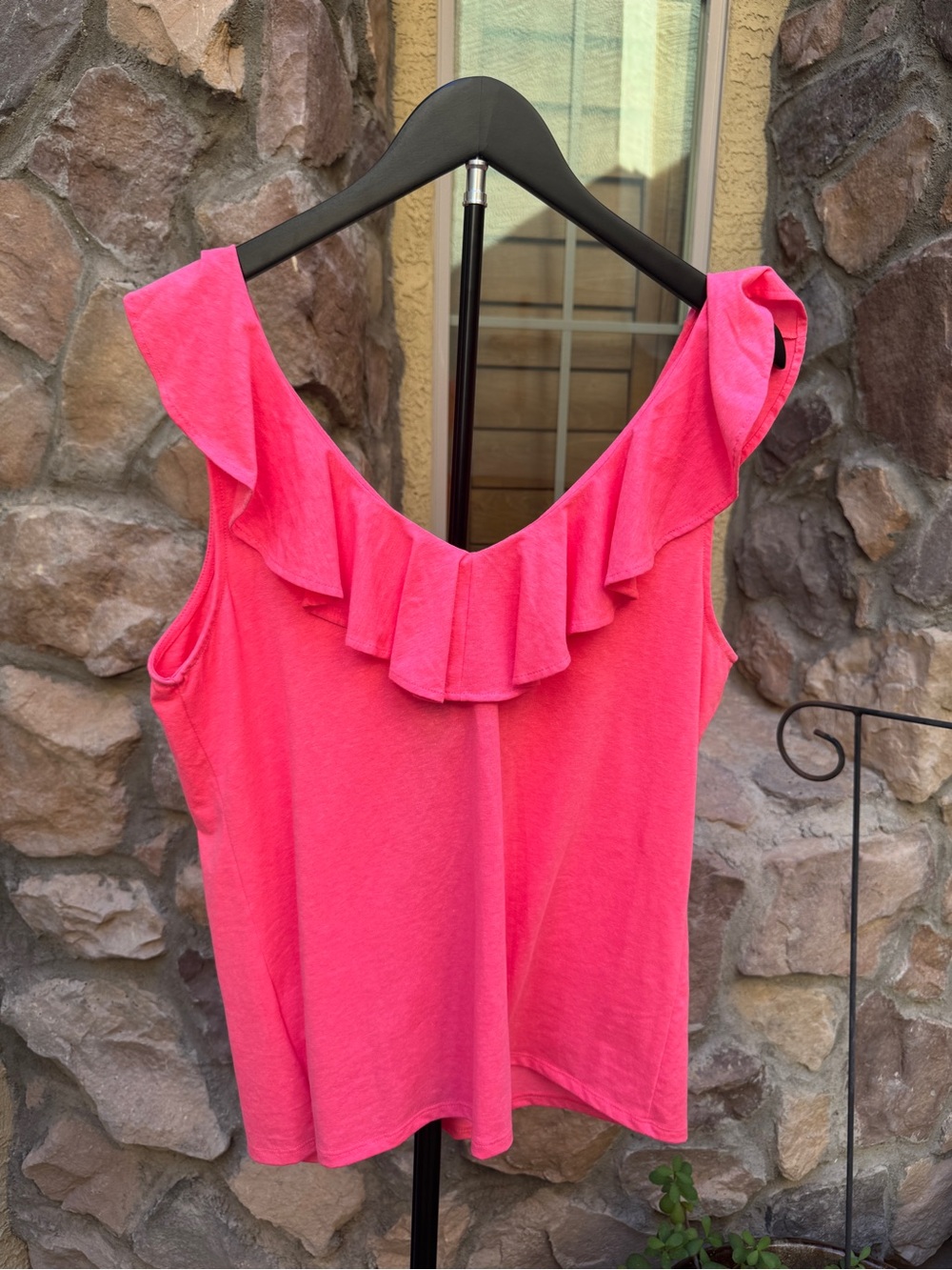 Lilly Pulitzer Alessa Ruffle Tank Top - Picture 2 of 4